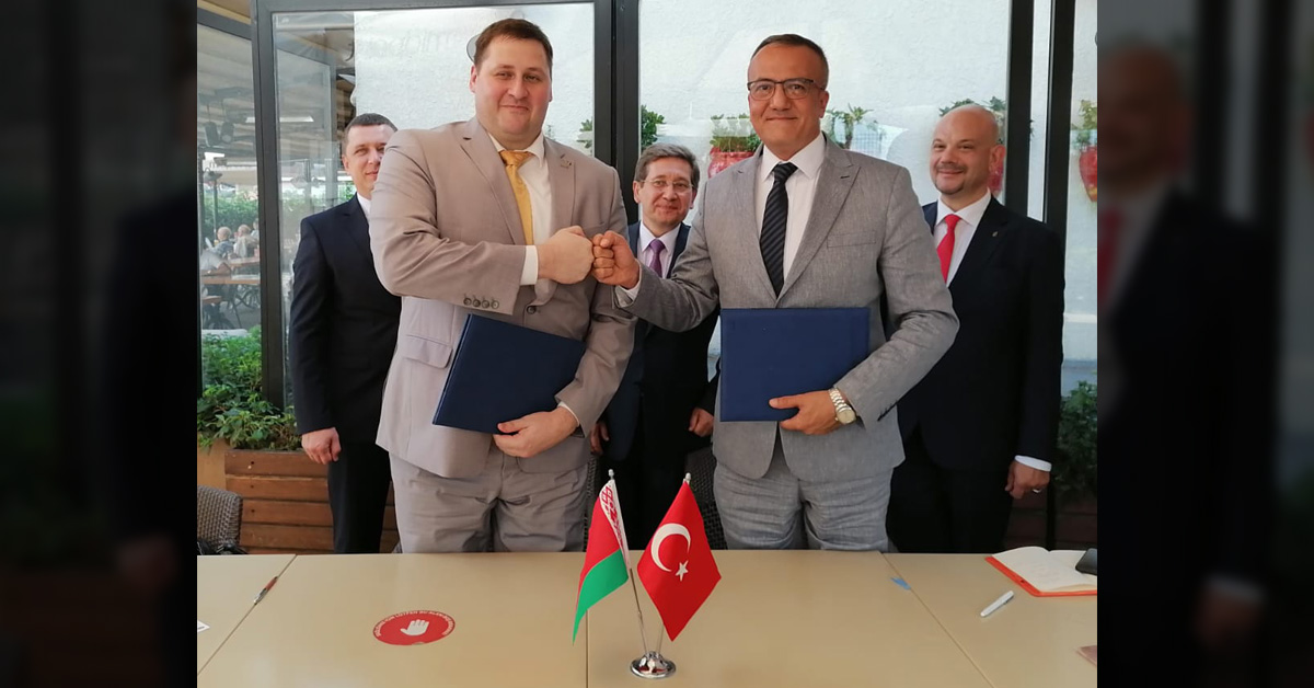 Üniversitemiz ile Belarus Devlet Üniversitesi Arasında İş Birliği